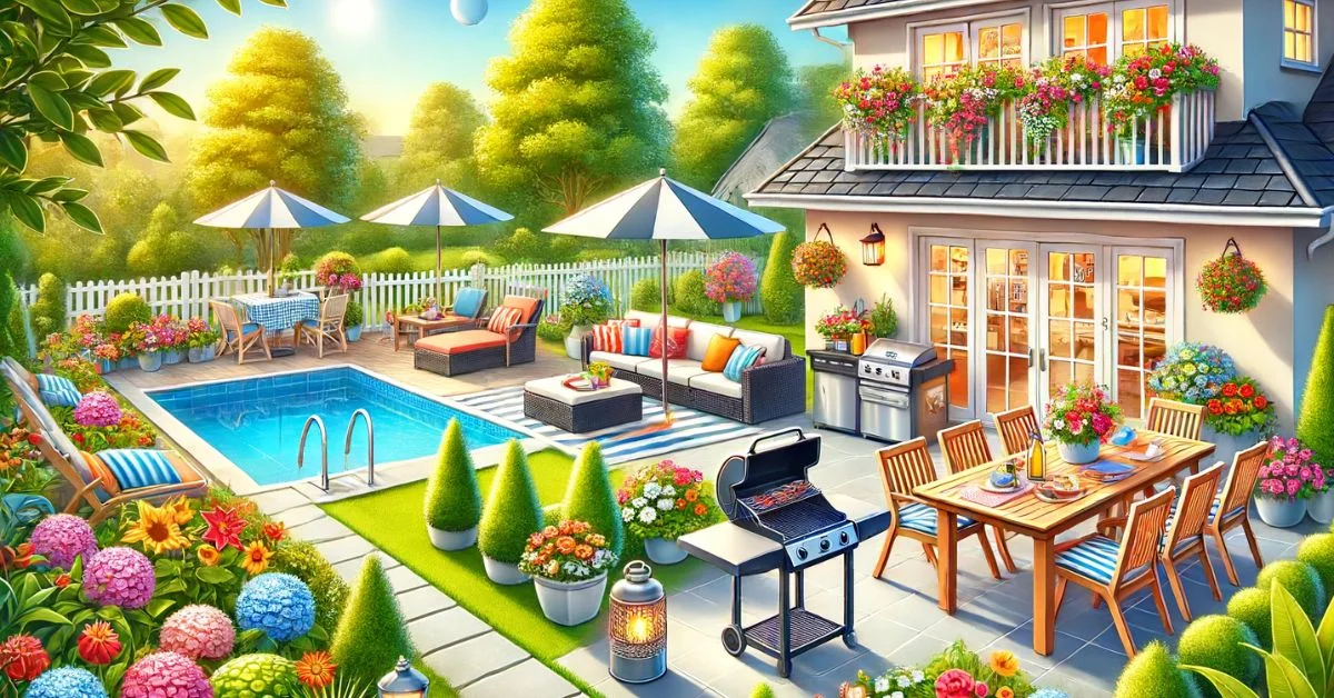 Sommerklar hus og have